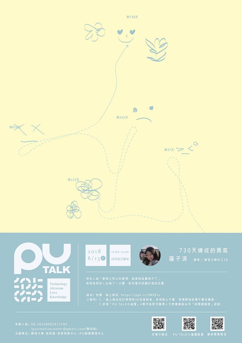 730天練成的勇氣/羅子淇